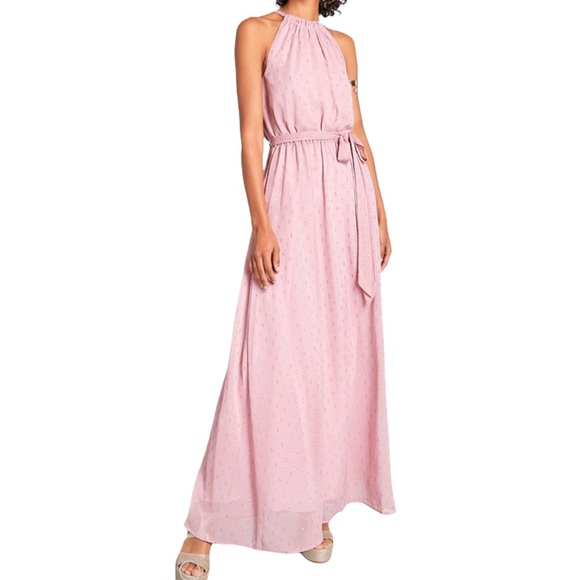 Modcloth Illuminated Elegance Maxi Dress Pink XL - Picture 3 of 16